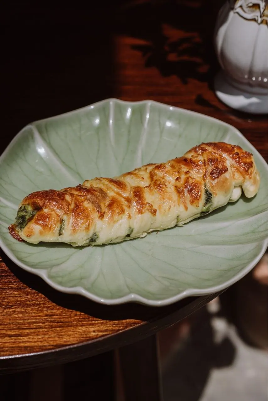 Spinach & cheese, fresh out